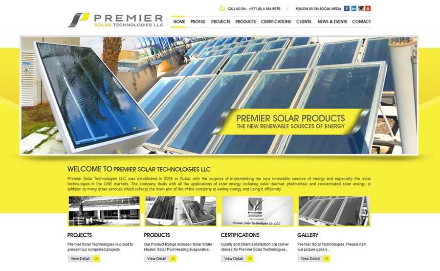PREMIER SOLAR TECHNOLOGIES LLC